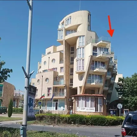 Topofthecity Rooftop Apartment Sunny Beach